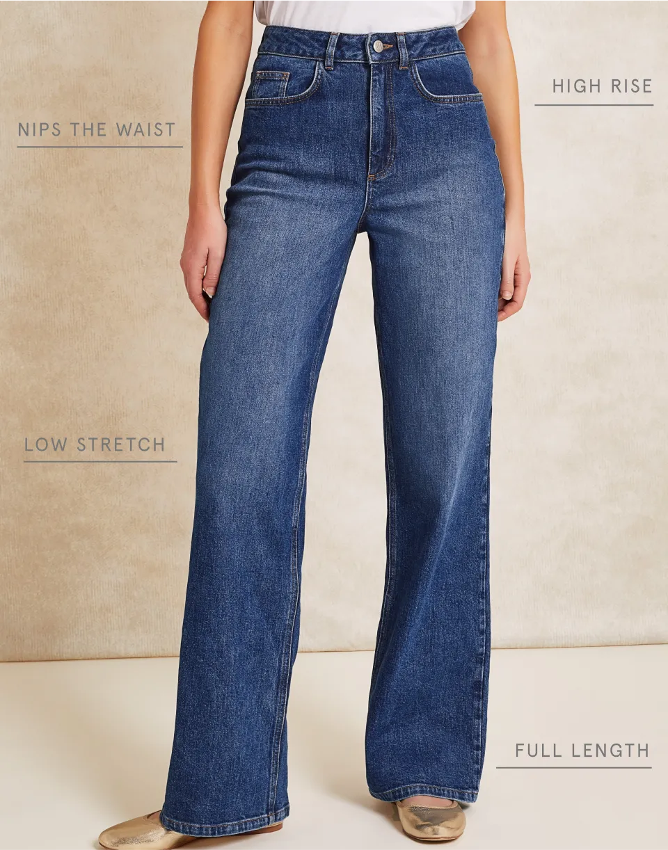 Ruby wide-leg jeans